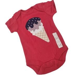 3/6M New ice cream bodysuit